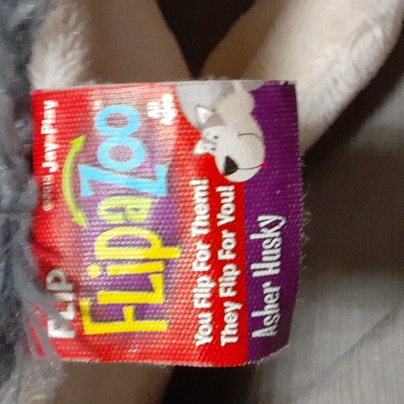 2015 Flip A Zoo Poppi Polar Bear & Asher Husky - Picture 3 of 4